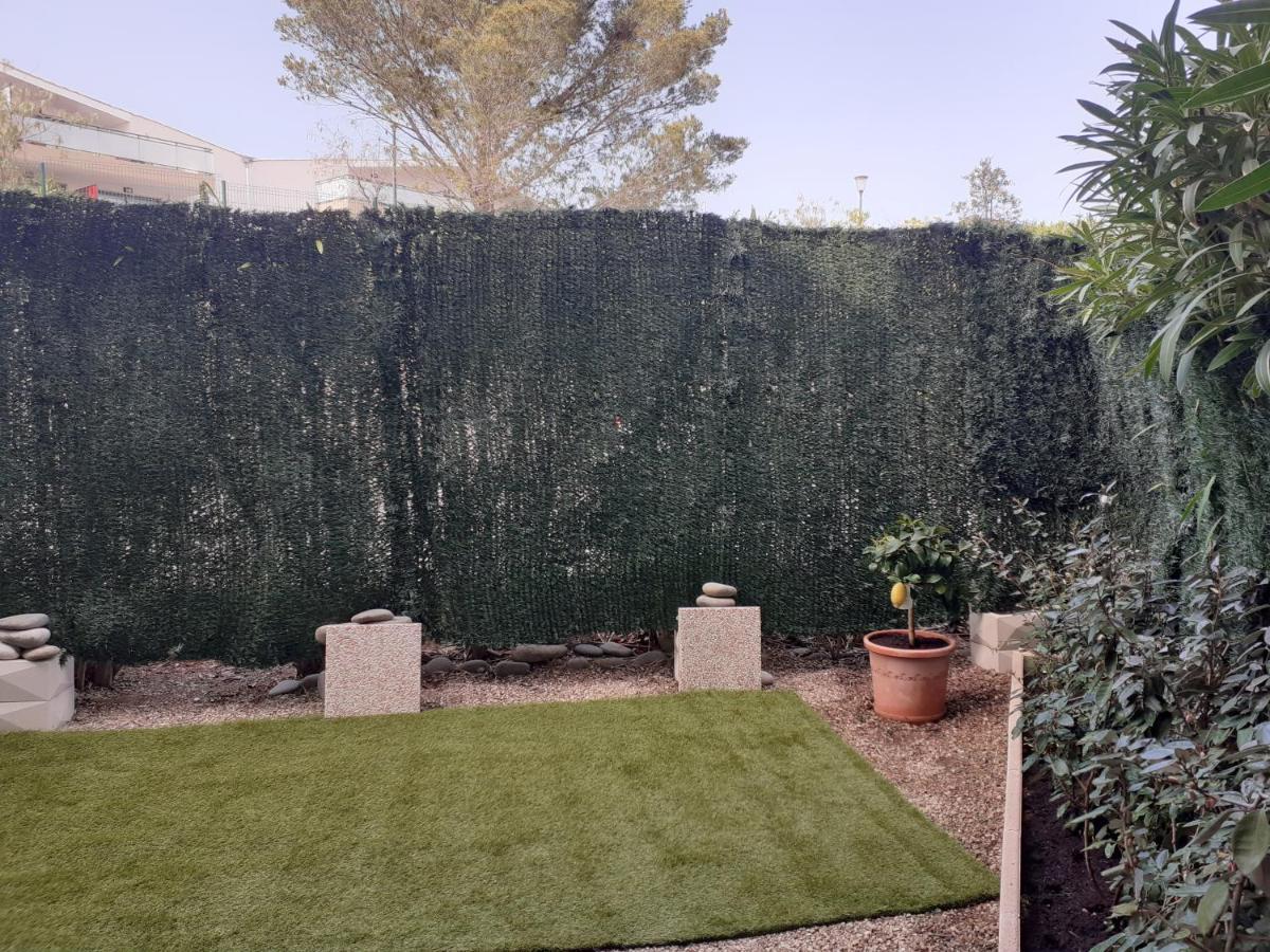 T2 Bord De Mer Avec Jardin Et Piscine Saint Aygulf Exterior foto
