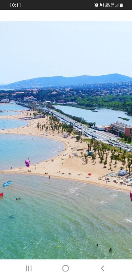 T2 Bord De Mer Avec Jardin Et Piscine Saint Aygulf Exterior foto