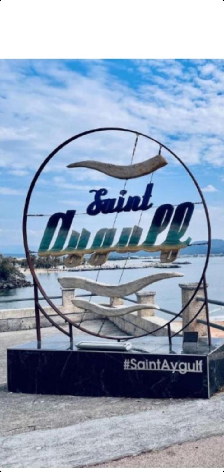 T2 Bord De Mer Avec Jardin Et Piscine Saint Aygulf Exterior foto